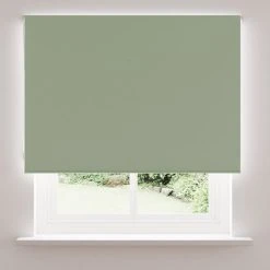 Dunelm Plain Lily Pad Blackout Roller Blind 9 Dunelm Plain Lily Pad Blackout Roller Blind -Dunelm Sales Store 30754289 alt02