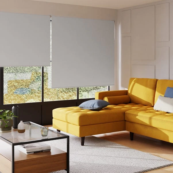 Dunelm Grey Blackout Roller Blind 6 Dunelm Grey Blackout Roller Blind - Image 4