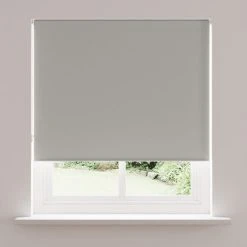 Dunelm Silver Blackout Roller Blind
