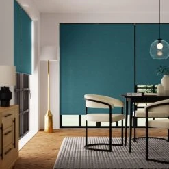 Dunelm Luna Teal Blackout Roller Blind 11 Dunelm Luna Teal Blackout Roller Blind -Dunelm Sales Store 30754379 alt03