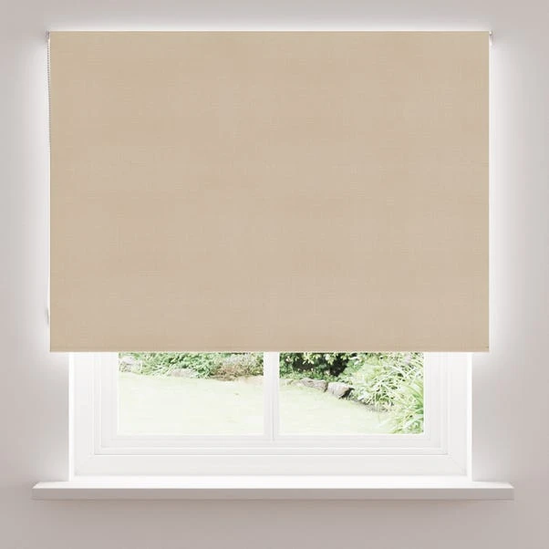 Dunelm Marlie Natural Recycled Blackout Roller Blind 5 Dunelm Marlie Natural Recycled Blackout Roller Blind - Image 3