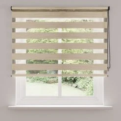 Dunelm Stria Day And Night Natural Roller Blind -Dunelm Sales Store 30754455 alt02