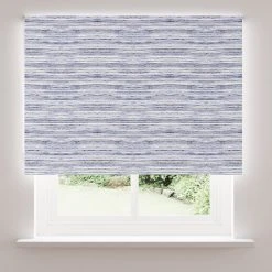 Dunelm Whitmore Blue Stripe Blackout Roller Blind 8 Dunelm Whitmore Blue Stripe Blackout Roller Blind -Dunelm Sales Store 30754464 alt02