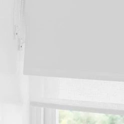 Dunelm Sheer White Blackout Double Roller Blind 13 Dunelm Sheer White Blackout Double Roller Blind -Dunelm Sales Store 30754469 alt05