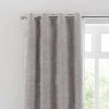 Luxury Collection Clayton Chenille Chateau Grey Eyelet Curtains 2 Luxury Collection Clayton Chenille Chateau Grey Eyelet Curtains -Dunelm Sales Store 30754544