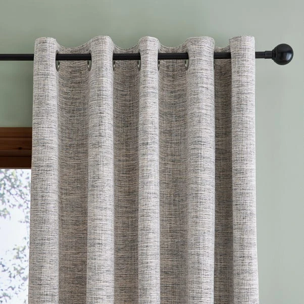 Dunelm Doha Natural Eyelet Curtains 3 Dunelm Doha Natural Eyelet Curtains