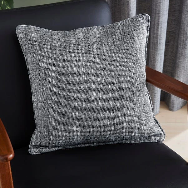 Dunelm Doha Monochrome Eyelet Curtains 8 Dunelm Doha Monochrome Eyelet Curtains - Image 6