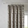 Natural History Museum Nature's Study Natural Pencil Pleat Curtains