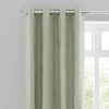 Dunelm Luna Brushed Sage Blackout Eyelet Curtains 2 Dunelm Luna Brushed Sage Blackout Eyelet Curtains -Dunelm Sales Store 30755012