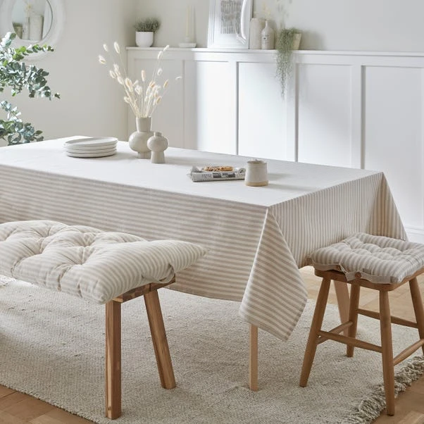 Dunelm Linford Stripe Tablecloth 3 Dunelm Linford Stripe Tablecloth
