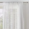 Dunelm Pretty Boho Tile Burnout Slot Top Voile 1 Dunelm Pretty Boho Tile Burnout Slot Top Voile -Dunelm Sales Store 30755403