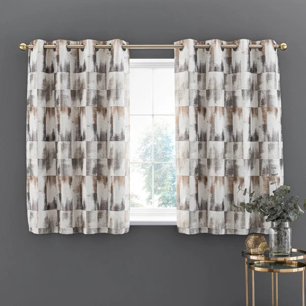 Dunelm Belgravia Silver Eyelet Curtains 7 Dunelm Belgravia Silver Eyelet Curtains - Image 5