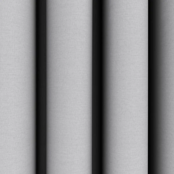 Dunelm Berlin Soft Grey Thermal Blackout Pencil Pleat Curtains 5 Dunelm Berlin Soft Grey Thermal Blackout Pencil Pleat Curtains - Image 3