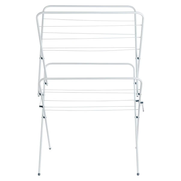 2 Tier White Indoor Airer 6 2 Tier White Indoor Airer - Image 4