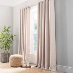Dunelm Paris Recycled Natural Eyelet Curtains 9 Dunelm Paris Recycled Natural Eyelet Curtains -Dunelm Sales Store 30756152 alt01