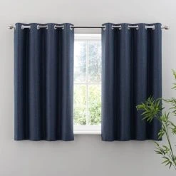 Dunelm Paris Recycled Navy Eyelet Curtains 13 Dunelm Paris Recycled Navy Eyelet Curtains -Dunelm Sales Store 30756161 alt05