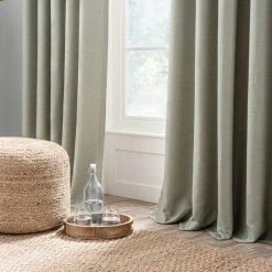 Dunelm Paris Recycled Sage Eyelet Curtains 11 Dunelm Paris Recycled Sage Eyelet Curtains -Dunelm Sales Store 30756170 alt03