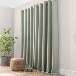 Dunelm Paris Recycled Sage Eyelet Curtains 12 Dunelm Paris Recycled Sage Eyelet Curtains -Dunelm Sales Store 30756170 alt04