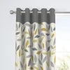 Fusion Beechwood Ochre Eyelet Curtains 2 Fusion Beechwood Ochre Eyelet Curtains -Dunelm Sales Store 30756635