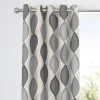 Fusion Lennox Grey Eyelet Curtains 2 Fusion Lennox Grey Eyelet Curtains -Dunelm Sales Store 30756673