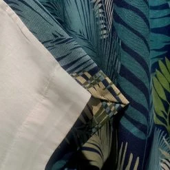 Fusion Tropical Teal Eyelet Curtains 8 Fusion Tropical Teal Eyelet Curtains -Dunelm Sales Store 30756795 alt02