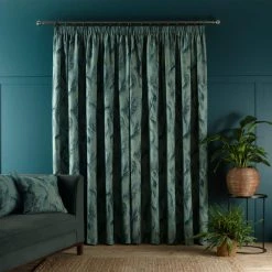 Dunelm Malawi Green Pencil Pleat Curtains -Dunelm Sales Store 30757493 alt04
