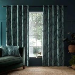Dunelm Malawi Green Eyelet Curtains 9 Dunelm Malawi Green Eyelet Curtains -Dunelm Sales Store 30757812 alt01