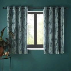 Dunelm Malawi Green Eyelet Curtains 13 Dunelm Malawi Green Eyelet Curtains -Dunelm Sales Store 30757812 alt05