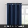 Dunelm Montreal Thermal Blackout Ultra Navy Eyelet Curtains -Dunelm Sales Store 30758218