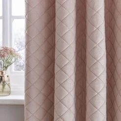 Catherine Lansfield So Soft Luxe Velvet Blush Thermal Eyelet Curtains 8 Catherine Lansfield So Soft Luxe Velvet Blush Thermal Eyelet Curtains -Dunelm Sales Store 30758512 alt02