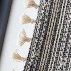 Pineapple Elephant Adana Woven Black And White Eyelet Curtains 10 Pineapple Elephant Adana Woven Black And White Eyelet Curtains -Dunelm Sales Store 30758566 alt02