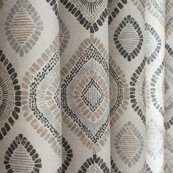 Pineapple Elephant Ziri Natural Eyelet Curtains 5 Pineapple Elephant Ziri Natural Eyelet Curtains - Image 3