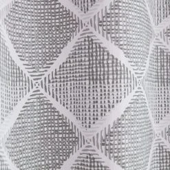 Catherine Lansfield Geo Textured Diamond Grey Eyelet Curtains 9 Catherine Lansfield Geo Textured Diamond Grey Eyelet Curtains -Dunelm Sales Store 30758599 alt02