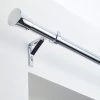 Dunelm Trumpet 25-28mm Metal Extendable Chrome Eyelet Curtain Pole -Dunelm Sales Store 30758703