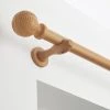 Dunelm Pretty Boho 28mm Fixed Wooden Curtain Pole 2 Dunelm Pretty Boho 28mm Fixed Wooden Curtain Pole -Dunelm Sales Store 30758710