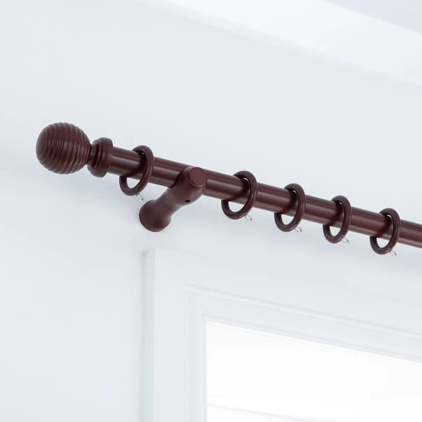 Dunelm Arden Wooden Curtain Pole 3 Dunelm Arden Wooden Curtain Pole