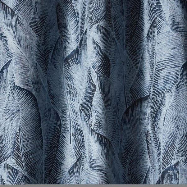 Dunelm Malawi Navy Eyelet Curtains 5 Dunelm Malawi Navy Eyelet Curtains - Image 3