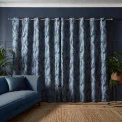 Dunelm Malawi Navy Eyelet Curtains 12 Dunelm Malawi Navy Eyelet Curtains -Dunelm Sales Store 30760440 alt04