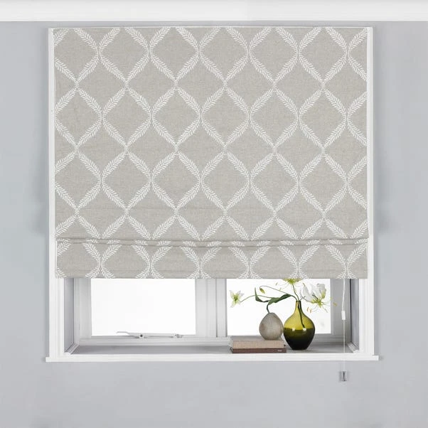 Paoletti Olivia Grey Blackout Roman Blind 3 Paoletti Olivia Grey Blackout Roman Blind