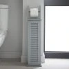 Dunelm Tuscany Grey Toilet Roll Holder