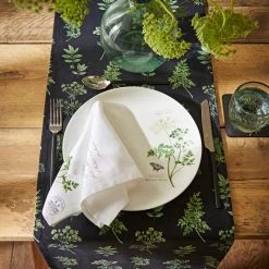 Natural History Museum Marsh Botanical Print Table Runner 8 Natural History Museum Marsh Botanical Print Table Runner -Dunelm Sales Store 30764593 alt02