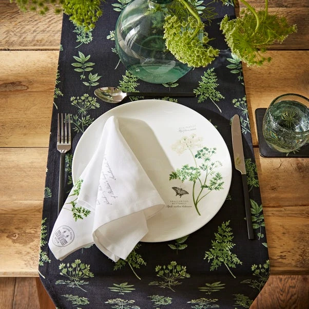 Natural History Museum Marsh Botanical Print Table Runner 5 Natural History Museum Marsh Botanical Print Table Runner - Image 3