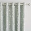 Dunelm Belle Sage Blackout Eyelet Curtains 2 Dunelm Belle Sage Blackout Eyelet Curtains -Dunelm Sales Store 30764733