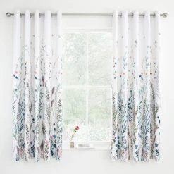 Dunelm Whimsical Botanical Floral Blackout Eyelet Curtains 11 Dunelm Whimsical Botanical Floral Blackout Eyelet Curtains -Dunelm Sales Store 30764734 alt05