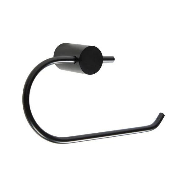 Dunelm Curves Black Toilet Roll Holder 4 Dunelm Curves Black Toilet Roll Holder - Image 2