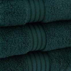 Dunelm Bottle Green Egyptian Cotton Towel 9 Dunelm Bottle Green Egyptian Cotton Towel -Dunelm Sales Store 30766361 alt02
