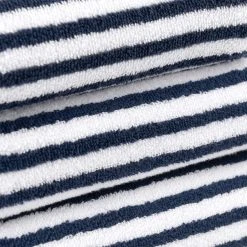Dunelm Burnt Orange And Navy Striped Towel -Dunelm Sales Store 30766380 alt02