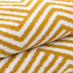 Dunelm Mustard Geo Towel 8 Dunelm Mustard Geo Towel -Dunelm Sales Store 30766390 alt02