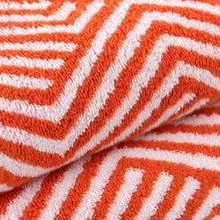 Dunelm Burnt Orange Geo Towel 8 Dunelm Burnt Orange Geo Towel -Dunelm Sales Store 30766392 alt02