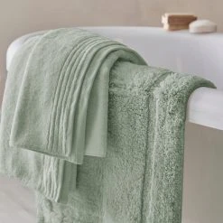 Dorma Sumptuously Soft Grey Green Bath Mat 7 Dorma Sumptuously Soft Grey Green Bath Mat -Dunelm Sales Store 30766503 alt02